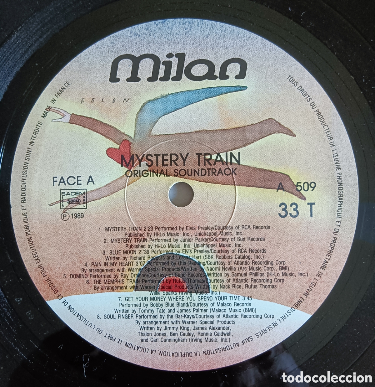 Discos de vinilo: John Lurie - Mystery Train, 1989 - Foto 3