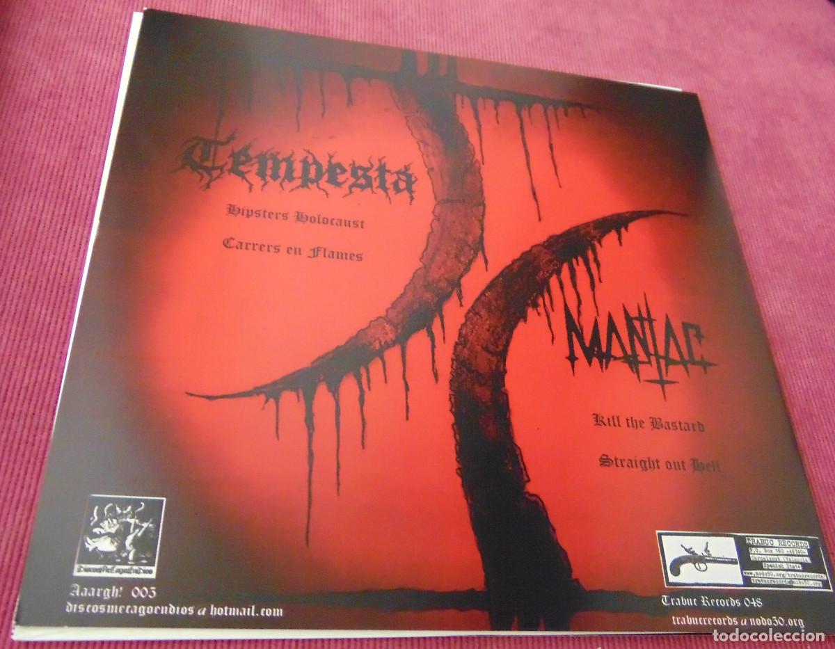 Discos de vinilo: Tempesta / Maniac - ep compartido 2012 - Foto 2