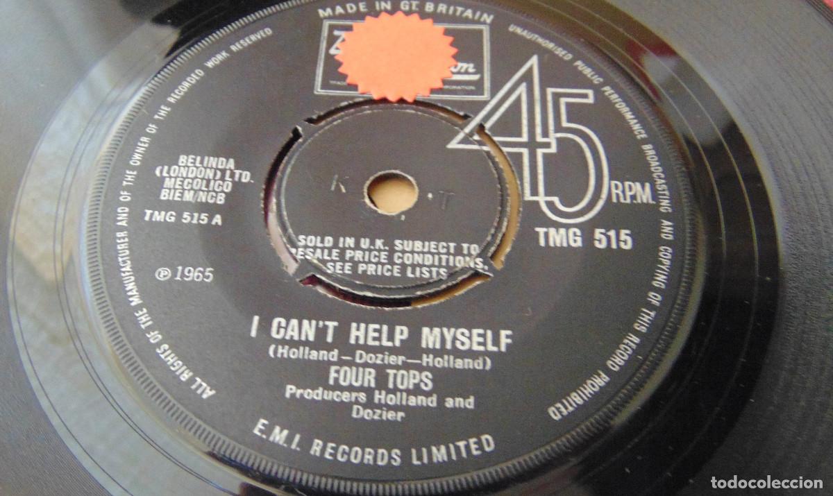 Discos de vinilo: Four Tops &ndash; I Cant Help Myself - SINGLE UK 1965 - Foto 2