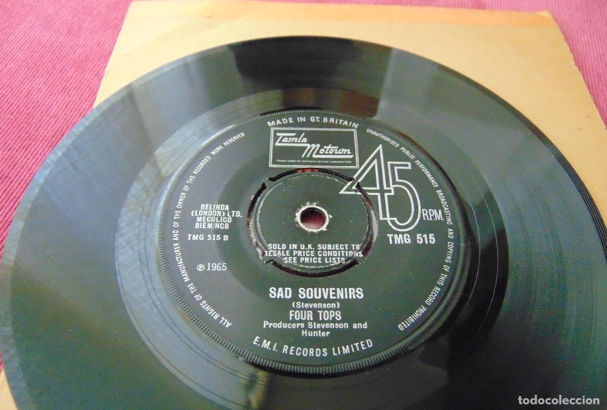 Discos de vinilo: Four Tops &ndash; I Cant Help Myself - SINGLE UK 1965 - Foto 3