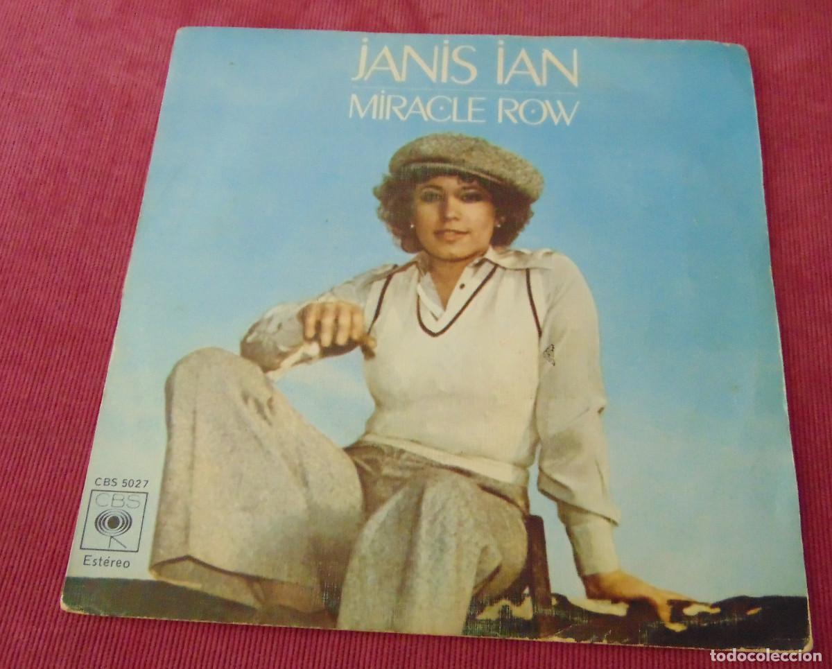 Discos de vinilo: Janis Ian &ndash; Miracle Row - SINGLE 1977 - Foto 1