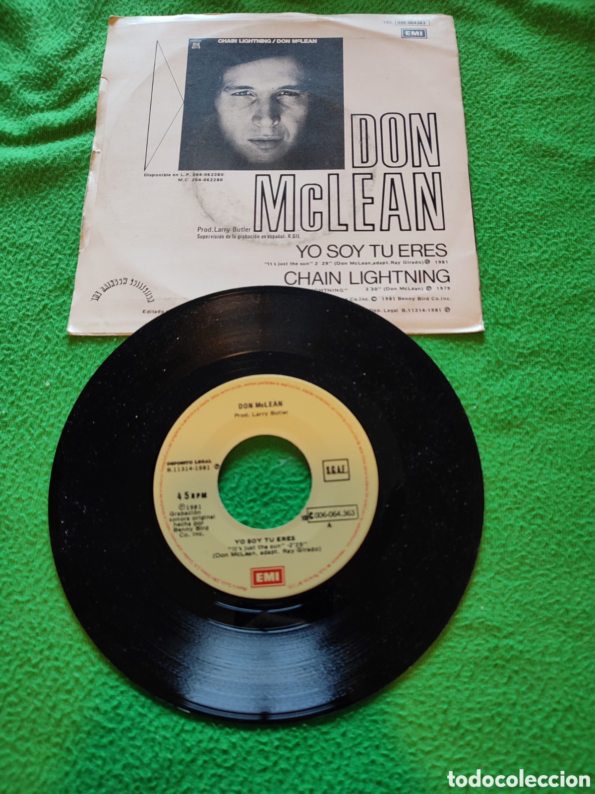 Discos de vinilo: Don McLean - Yo soy tu eres - Foto 2