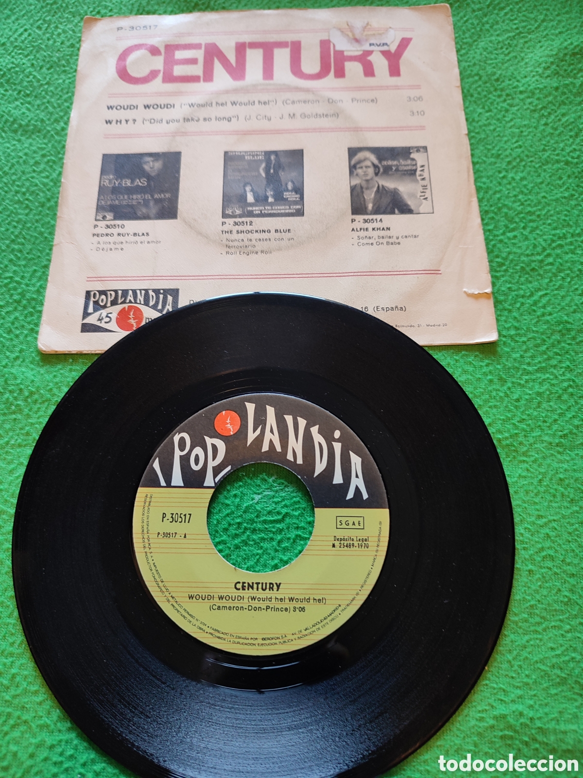 Discos de vinilo: Century - Woudi Woudi - Foto 2