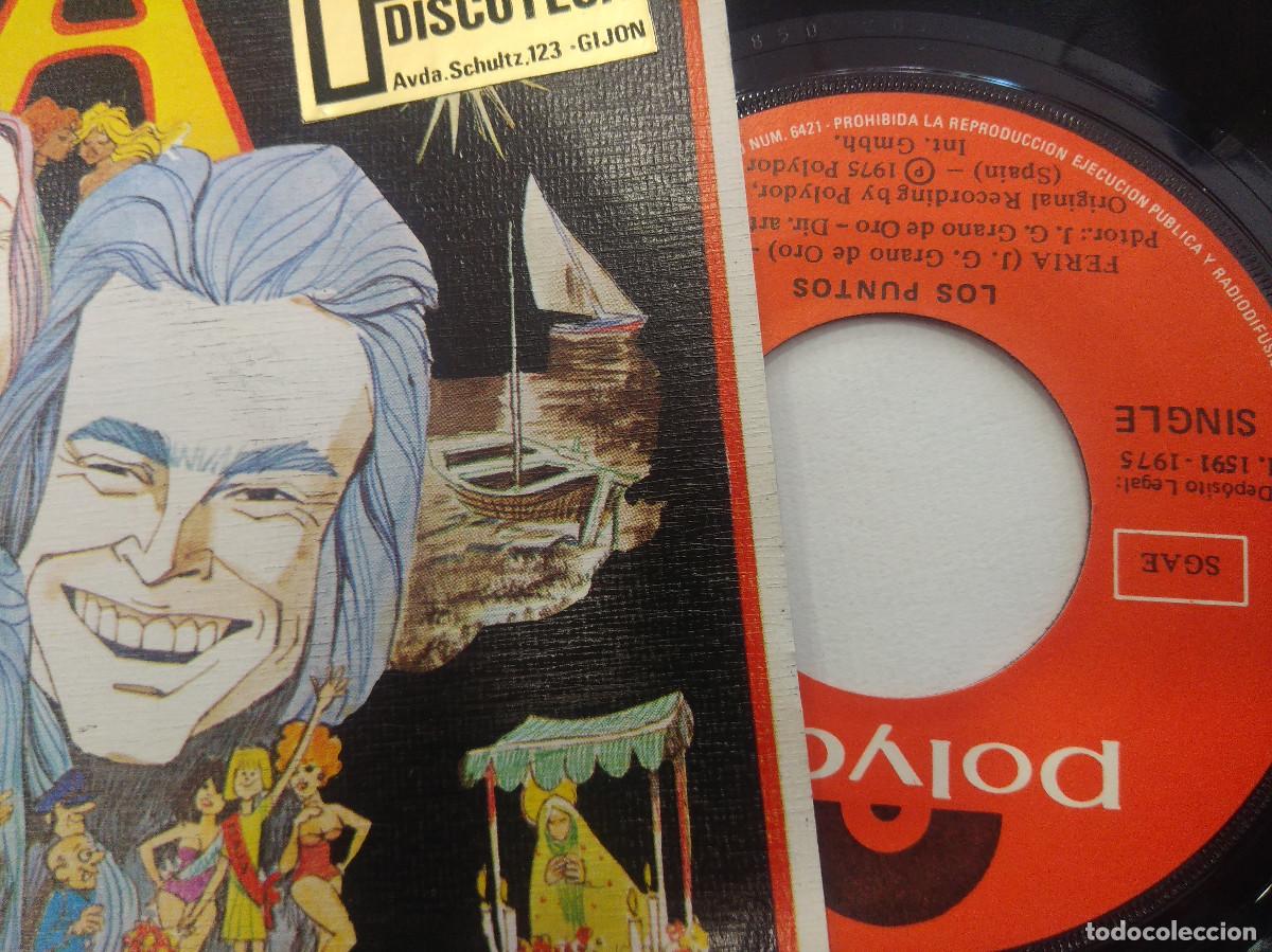 Discos de vinilo: LOS PUNTOS/FERIA/SINGLE. - Foto 2