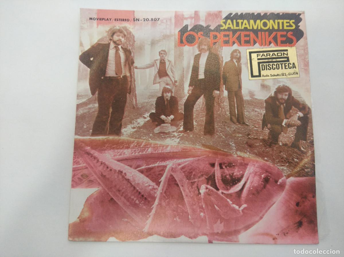 Discos de vinilo: LOS PEKENIKES/SALTAMONTES/SINGLE. - Foto 1