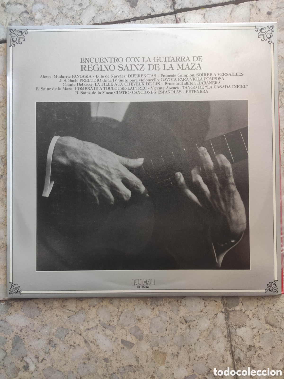 Discos de vinilo: LP ENCUENTRO CON LA GUITARRA DE REGINO SAINZ DE LA MAZA. RCA 1982