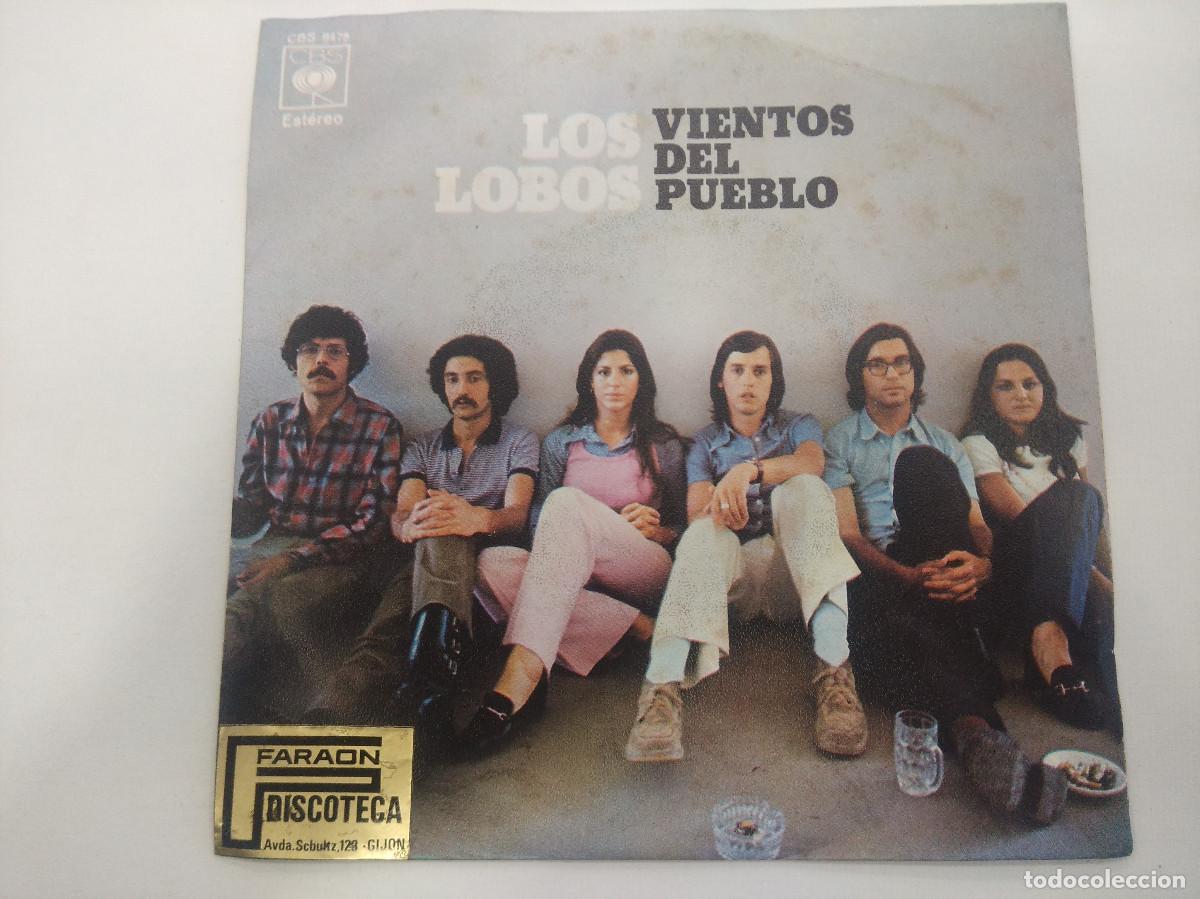 Discos de vinilo: LOS LOBOS/VIENTOS DEL PUEBLO/SINGLE. - Foto 1