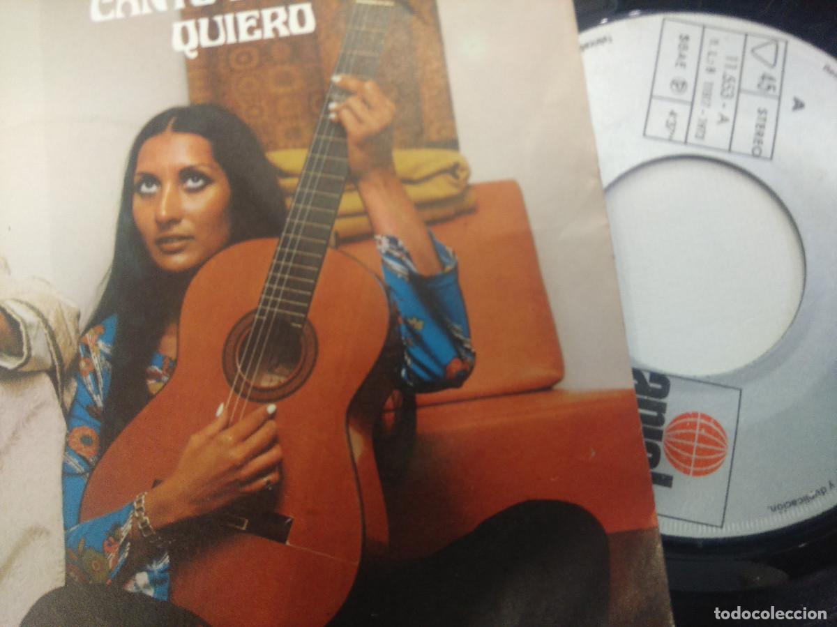 Discos de vinilo: PERET/MI SANTA/SINGLE. - Foto 2