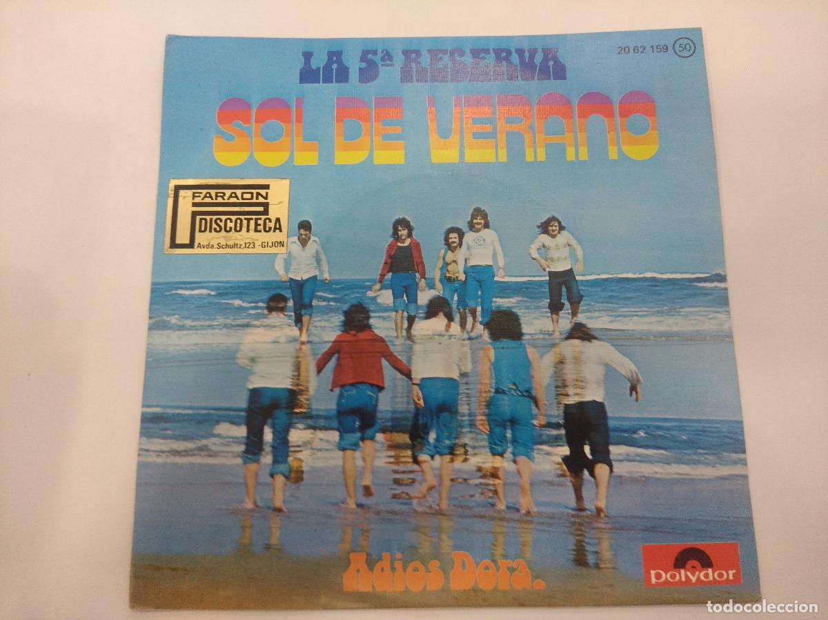 Discos de vinilo: LA 5&ordf; RESERVA/SOL DE VERANO/SINGLE. - Foto 1