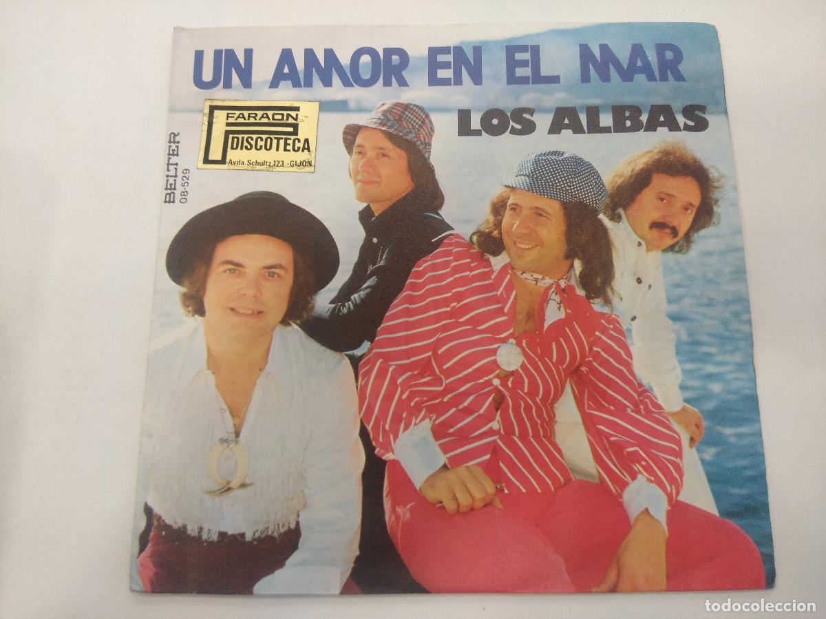 Discos de vinilo: LOS ALBAS/UN AMOR EN EL MAR/SINGLE. - Foto 1
