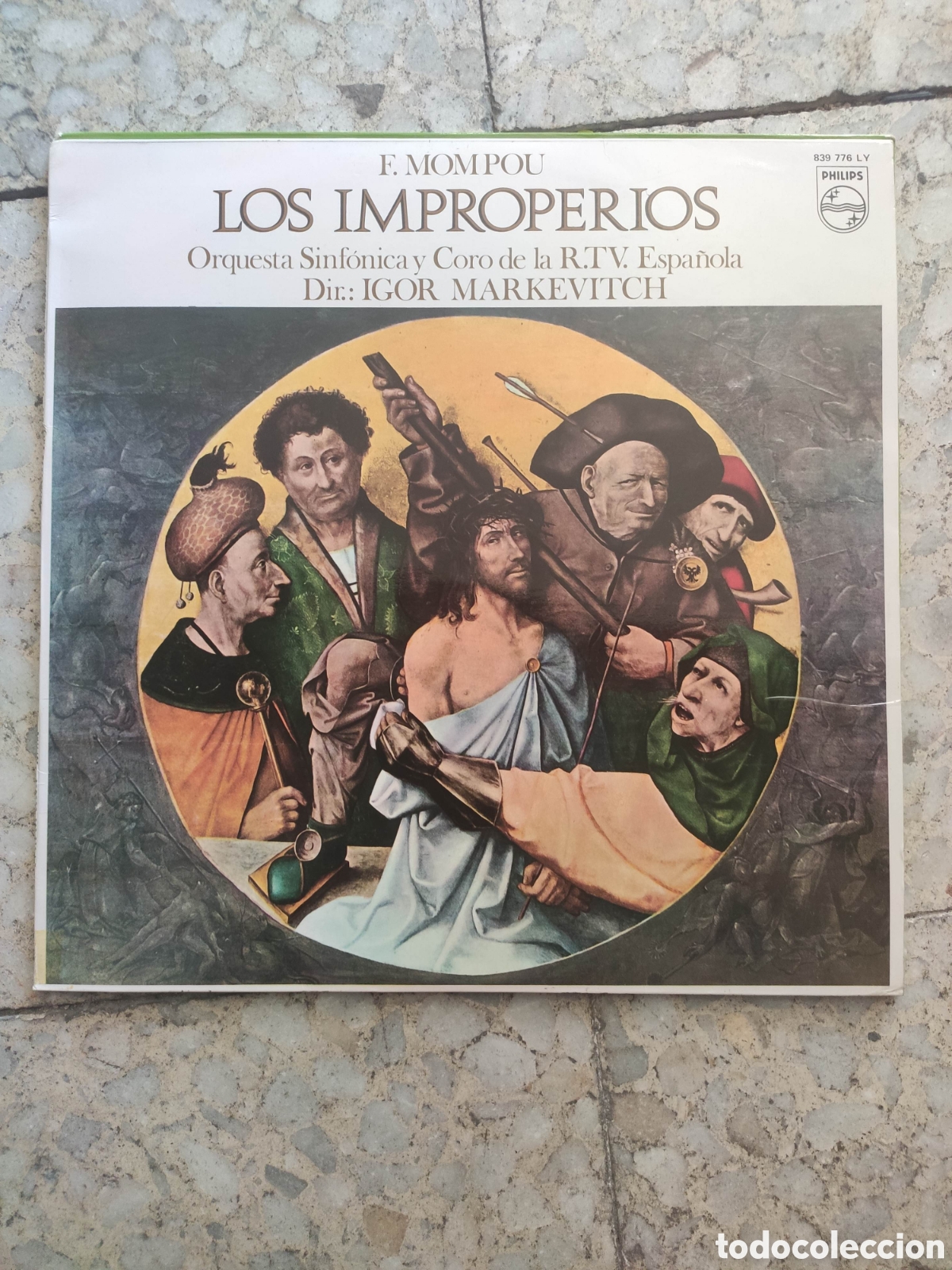 Discos de vinilo: LP MOMPOU LOS IMPROPERIOS. IGOR MARKEVITCH 1969 - Foto 1