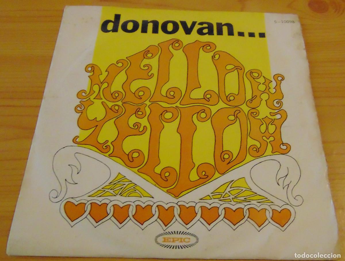 Discos de vinilo: Donovan &ndash; Mellow Yellow - SINGLE 1966 - Foto 1