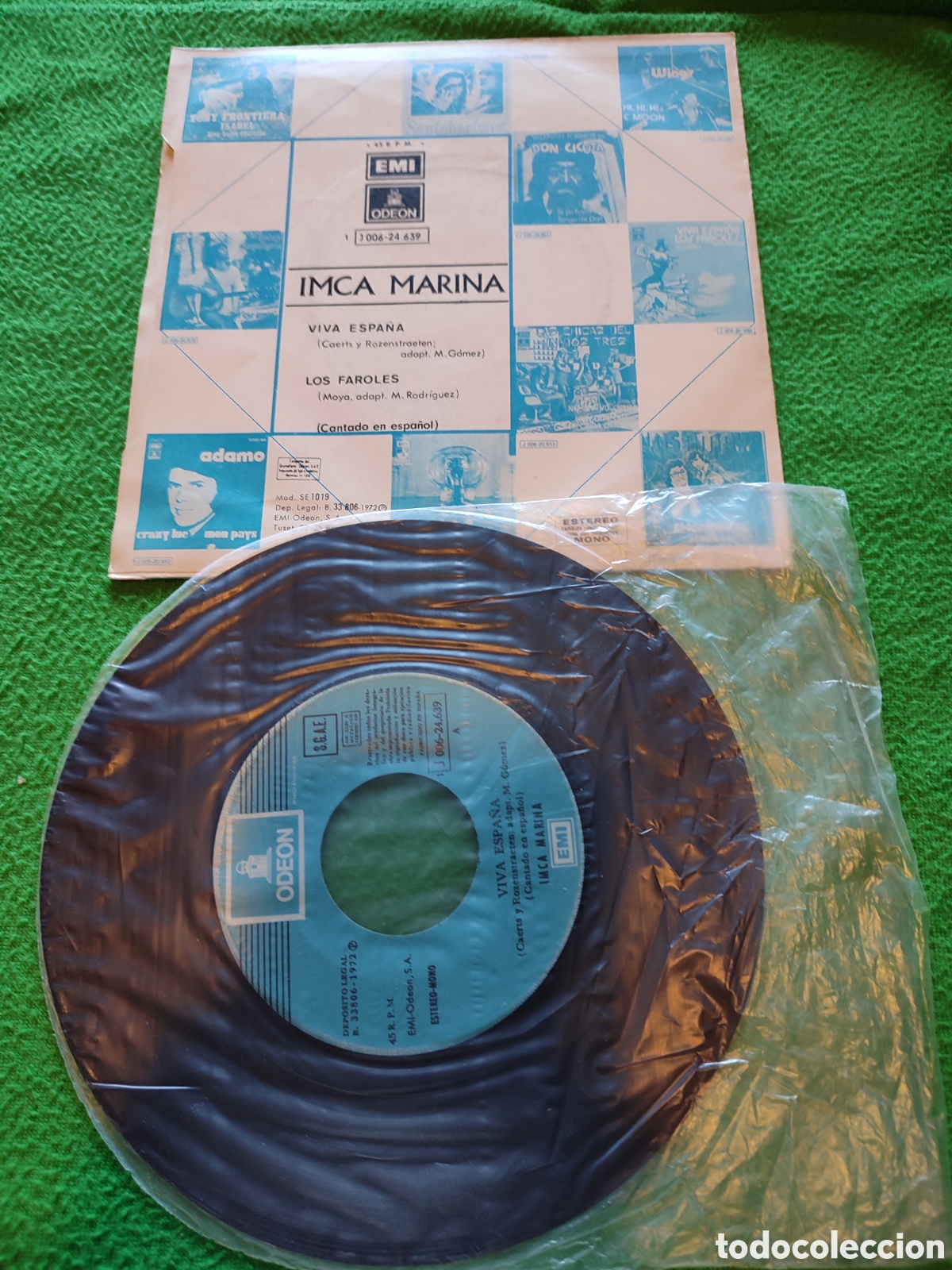 Discos de vinilo: Imca Marina -Viva Espa&ntilde;a - Foto 2