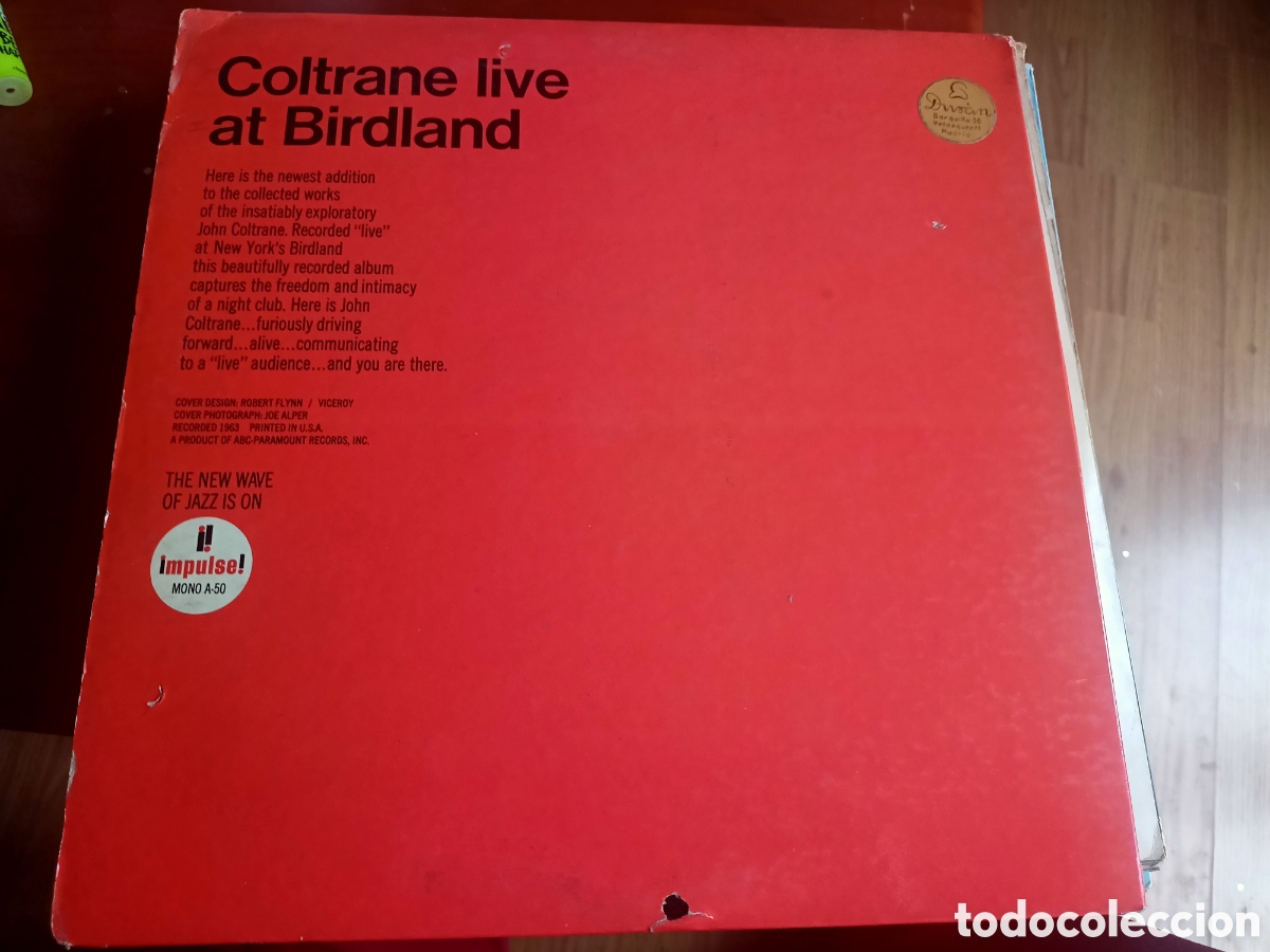 Discos de vinilo: Coltrane live in Birdland - Foto 4