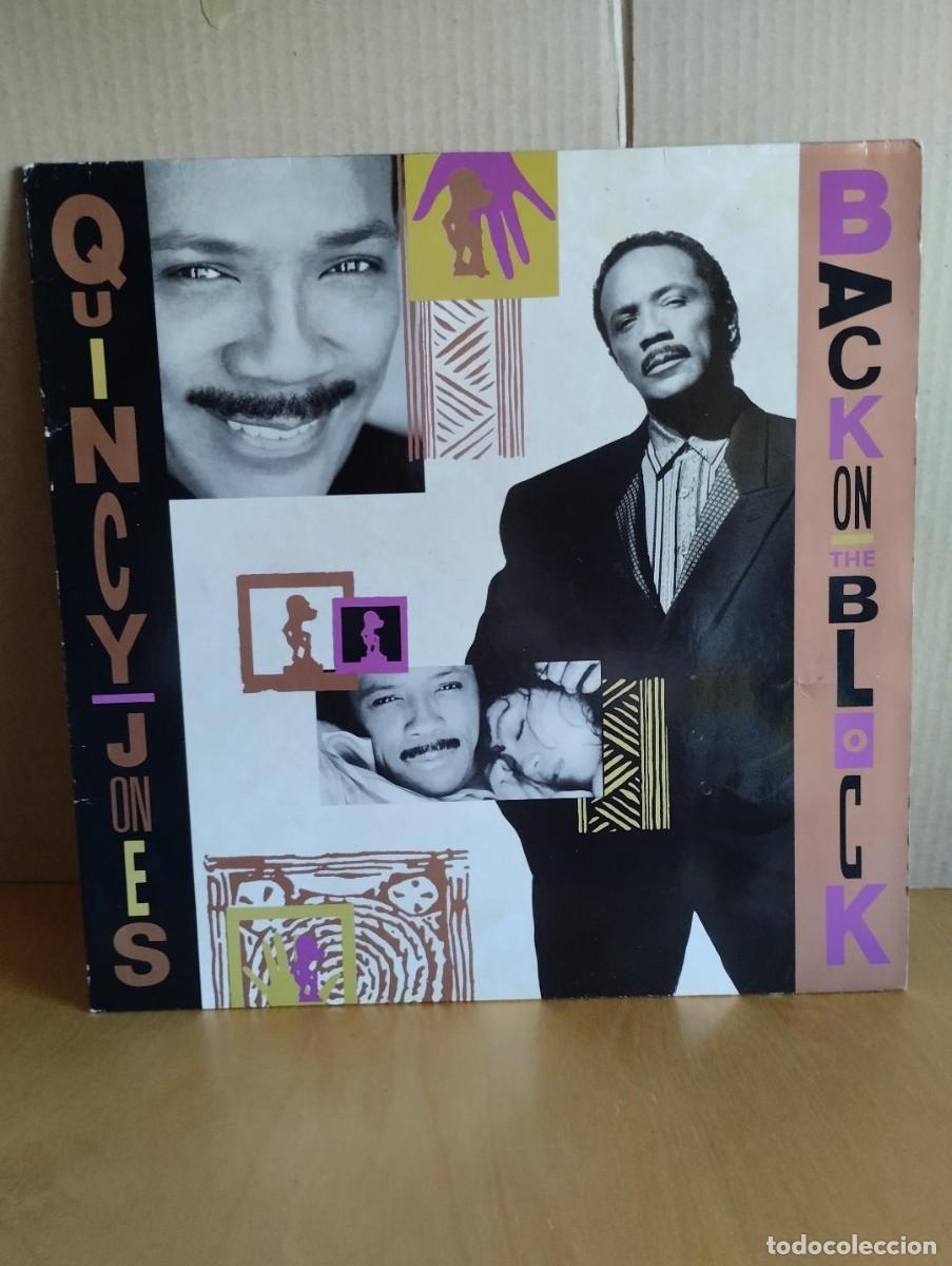 Discos de vinilo: QUINCY JONES ---- BACK ON THE BLOCK - Foto 1
