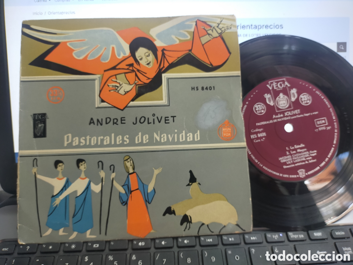 Discos de vinilo: Andre jolivet ep pastorales de navidad - Foto 1