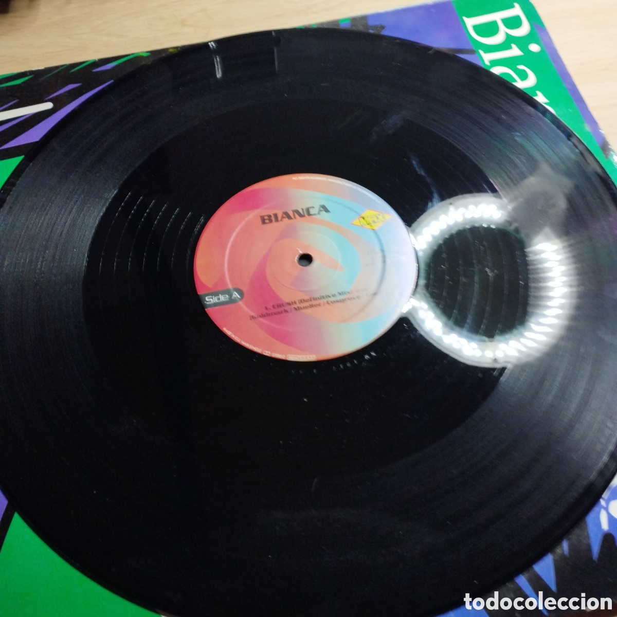 Discos de vinilo: Maxi Single 12&rdquo; Bianca 1998 Crush. 3 versiones. - Foto 6