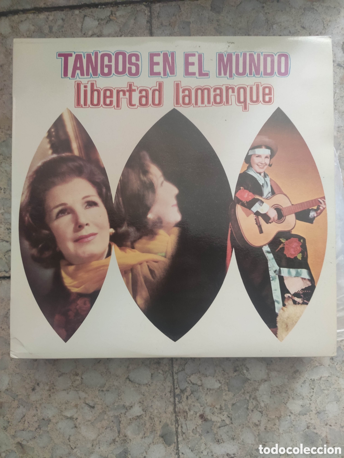 Disques de vinyle: LP LIBERTAD LAMARQUE TANGOS EN EL MUNDO. RCA 1982