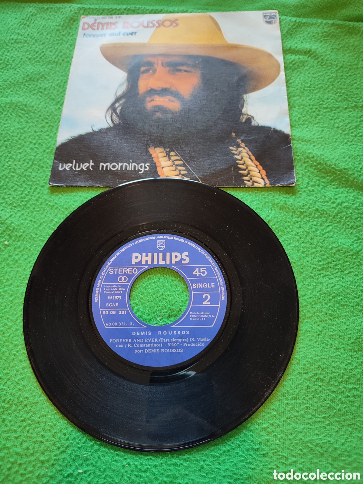Discos de vinilo: Demis Roussos - Forever and ever - Foto 2