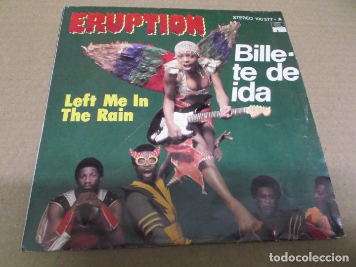 Discos de vinilo: ERUPTION (SN) ONE WAY TICKET A&Ntilde;O &ndash; 1978 - Foto 1