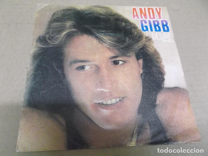 Discos de vinilo: ANDY GIBB (SN) DESIRE A&Ntilde;O &ndash; 1980 - Foto 1