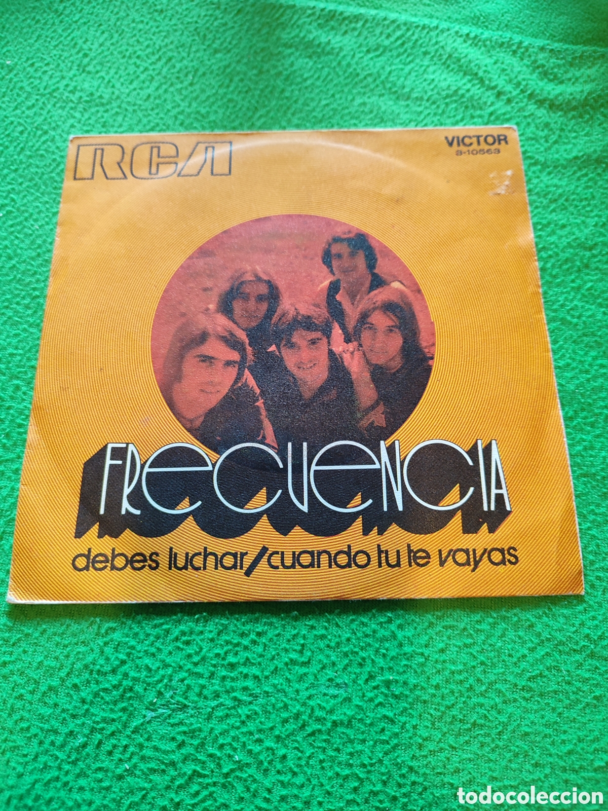 Discos de vinilo: Frecuencia - Debes luchar Vinilo single - Foto 1