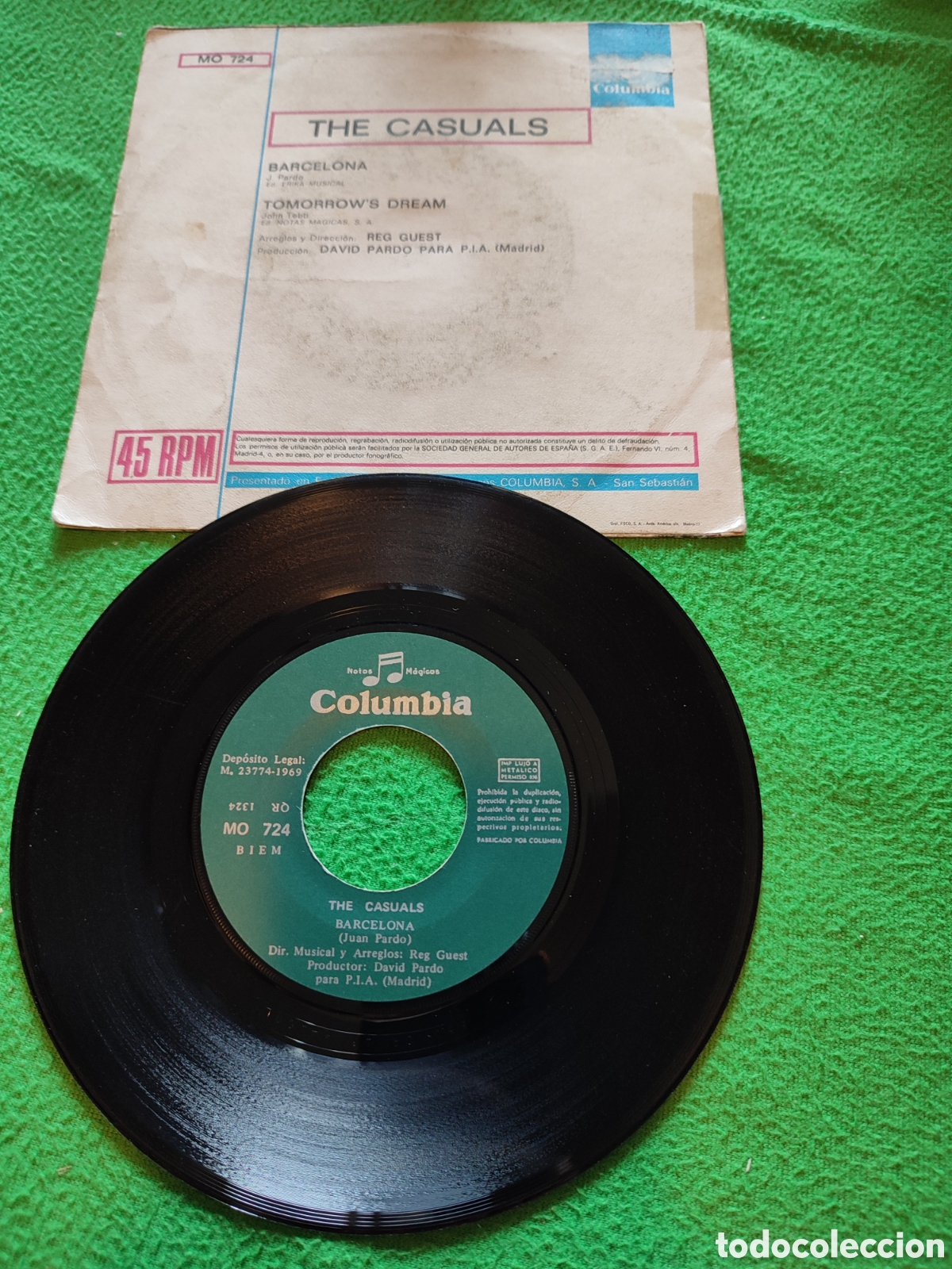 Discos de vinilo: The Casuals - Barcelona - Foto 2