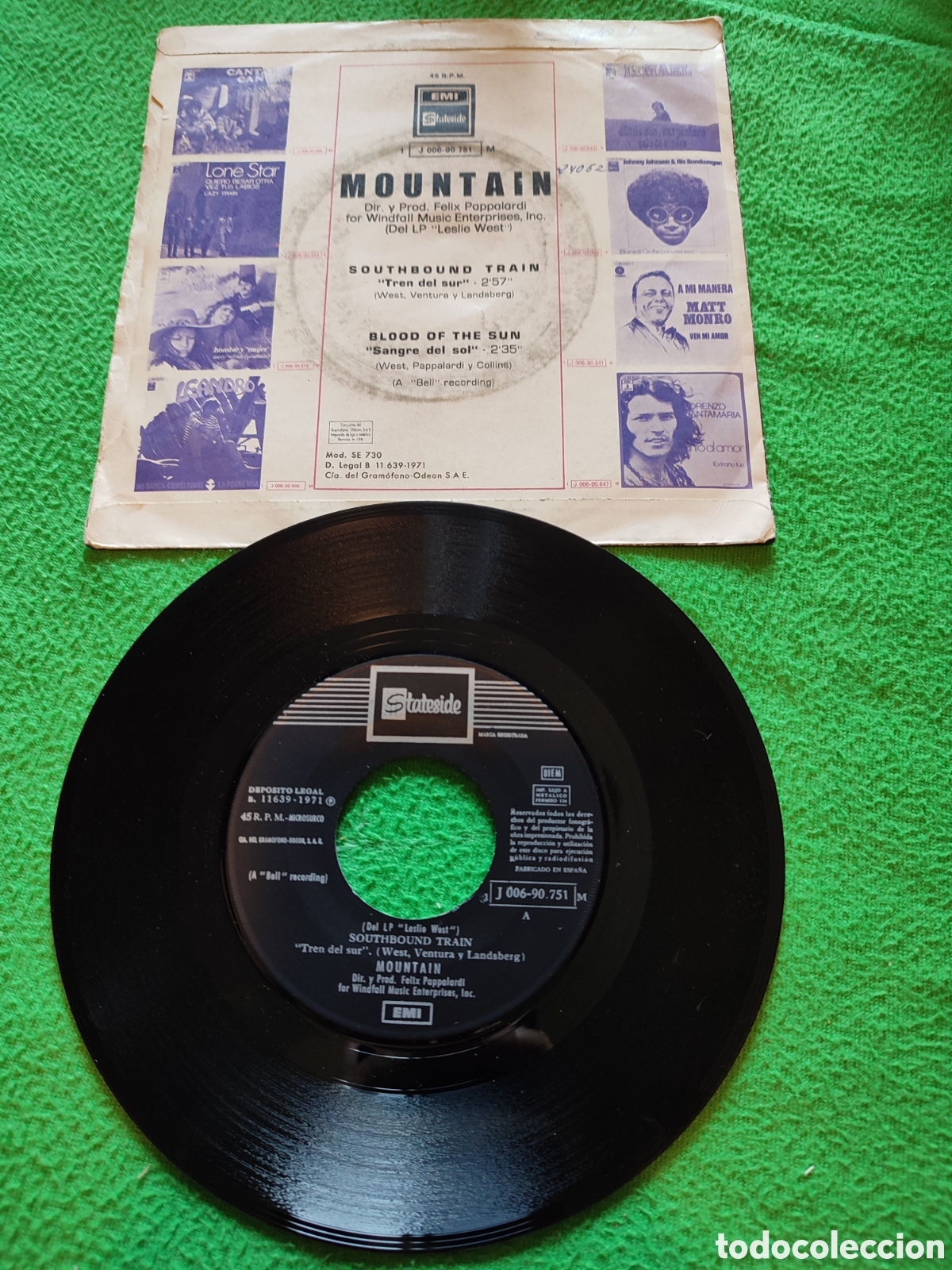 Discos de vinilo: Mountain - Shoutbound train - Foto 2