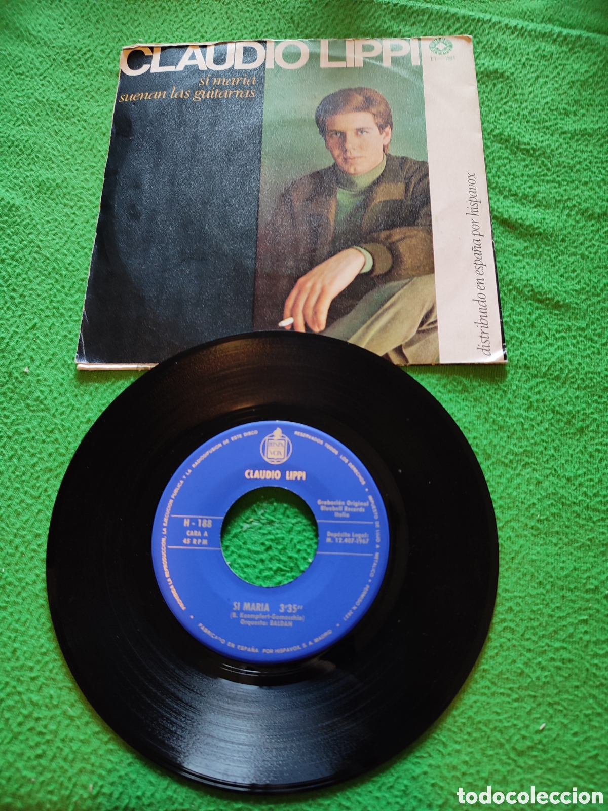 Discos de vinilo: Claudio Lippi - Si Mar&iacute;a - Foto 2
