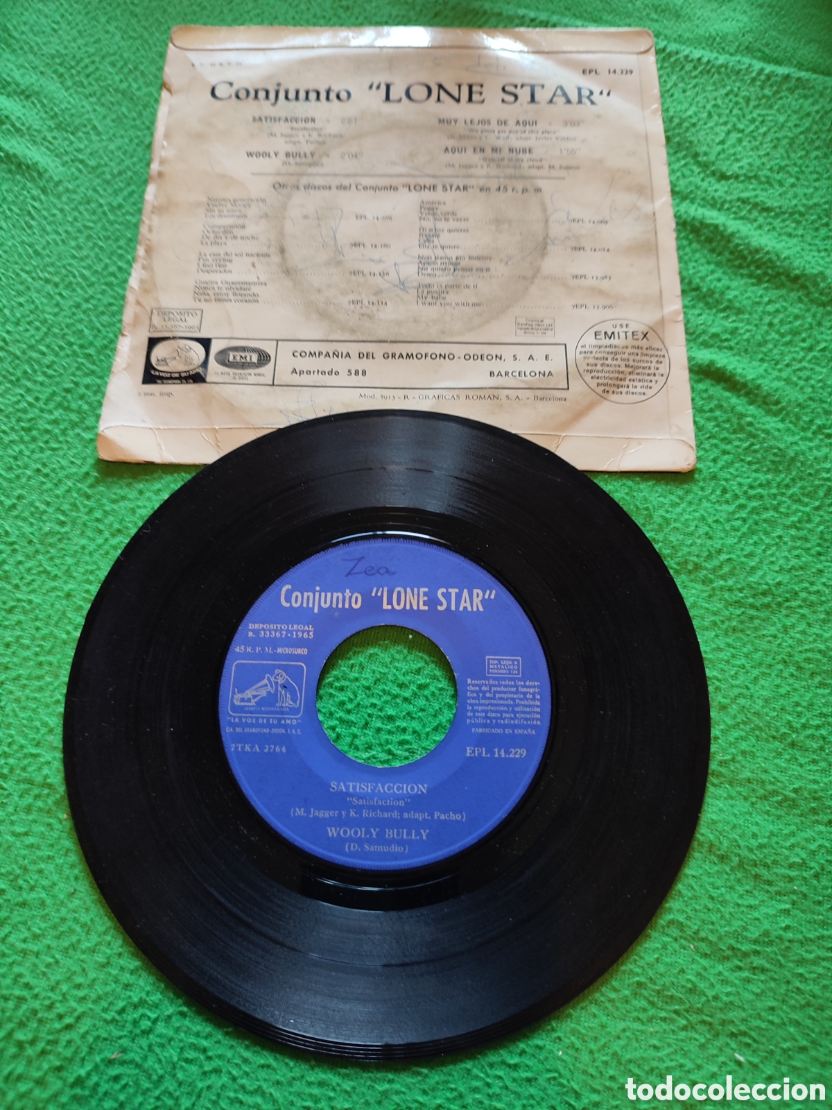 Discos de vinilo: Lone Star - Satisfacci&oacute;n+3 - Foto 2