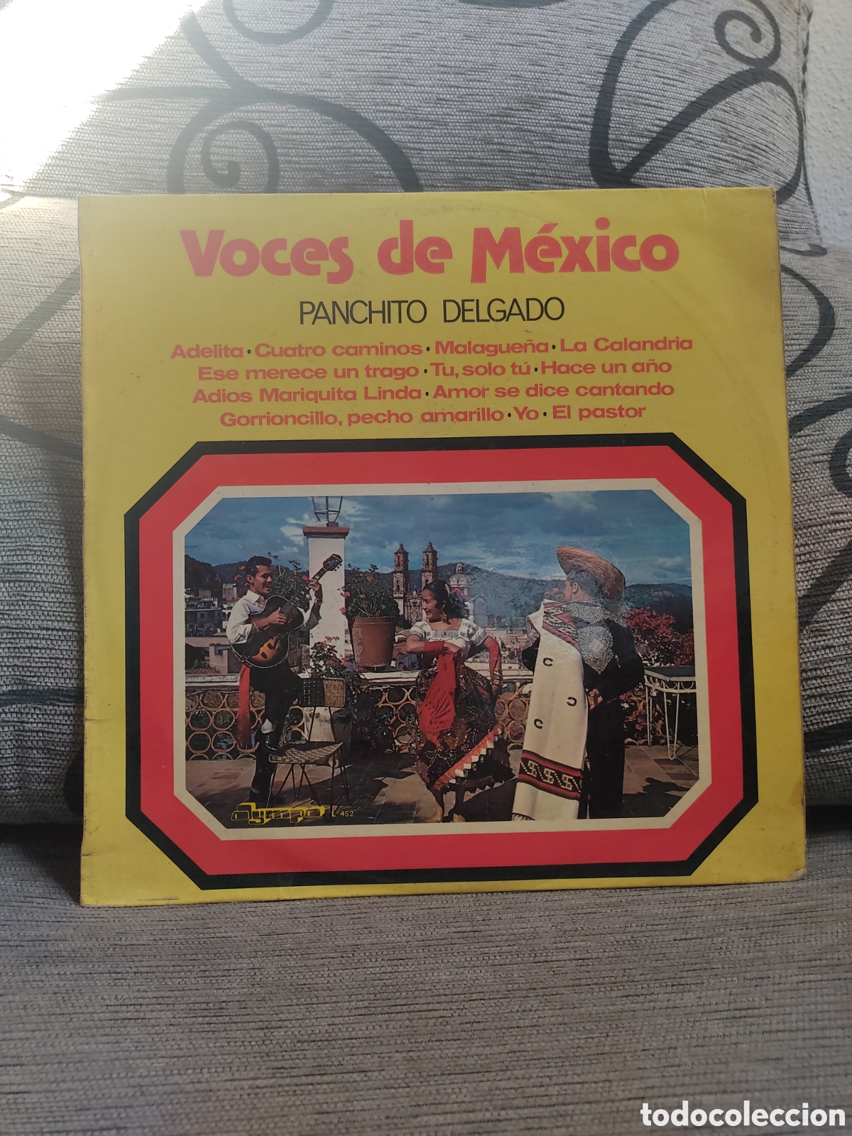Disques de vinyle: Voces de Mexico - Panchito Delgado
