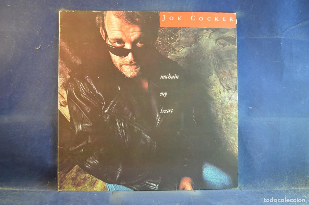 Discos de vinilo: JOE COCKER &ndash; UNCHAIN MY HEART - LP - Foto 1