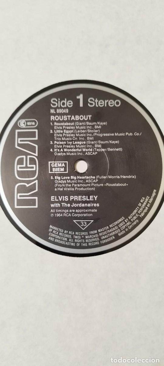 Discos de vinilo: Elvis Presley, Roustabout, Edicion de Germany - Foto 2