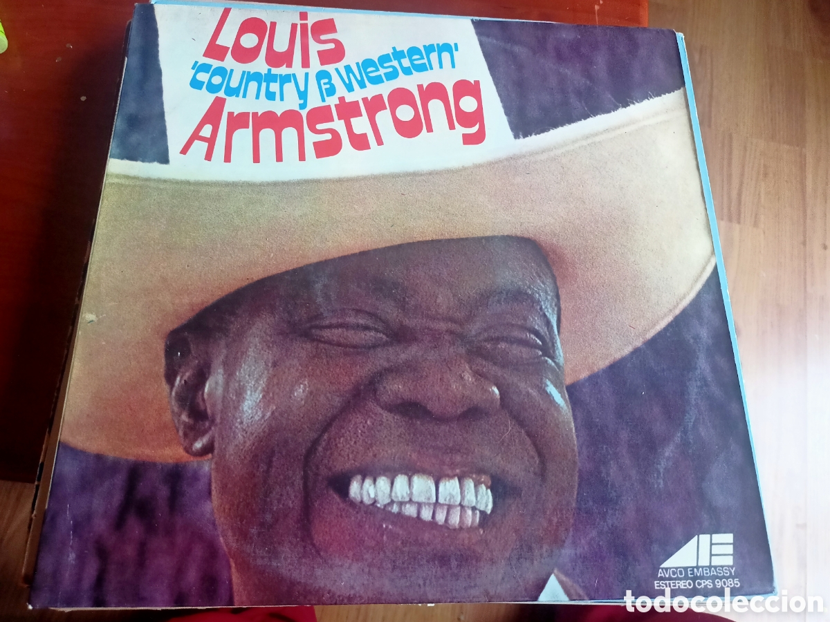 Discos de vinilo: Louis Armstrong Country & Western - Foto 1