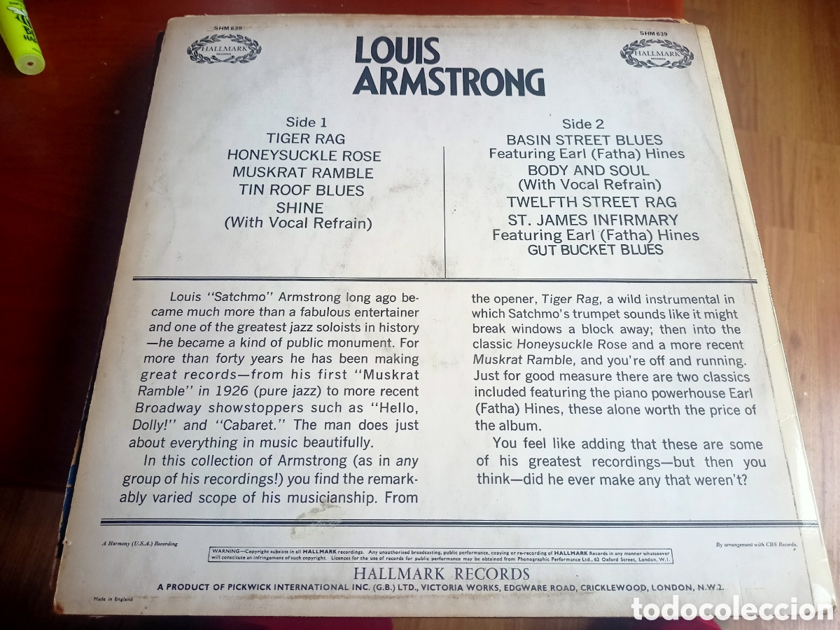 Discos de vinilo: Louis Armstrong - Foto 2