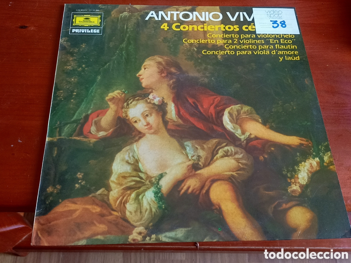 Discos de vinilo: Vivaldi 4 conciertos c&eacute;lebres - Foto 1