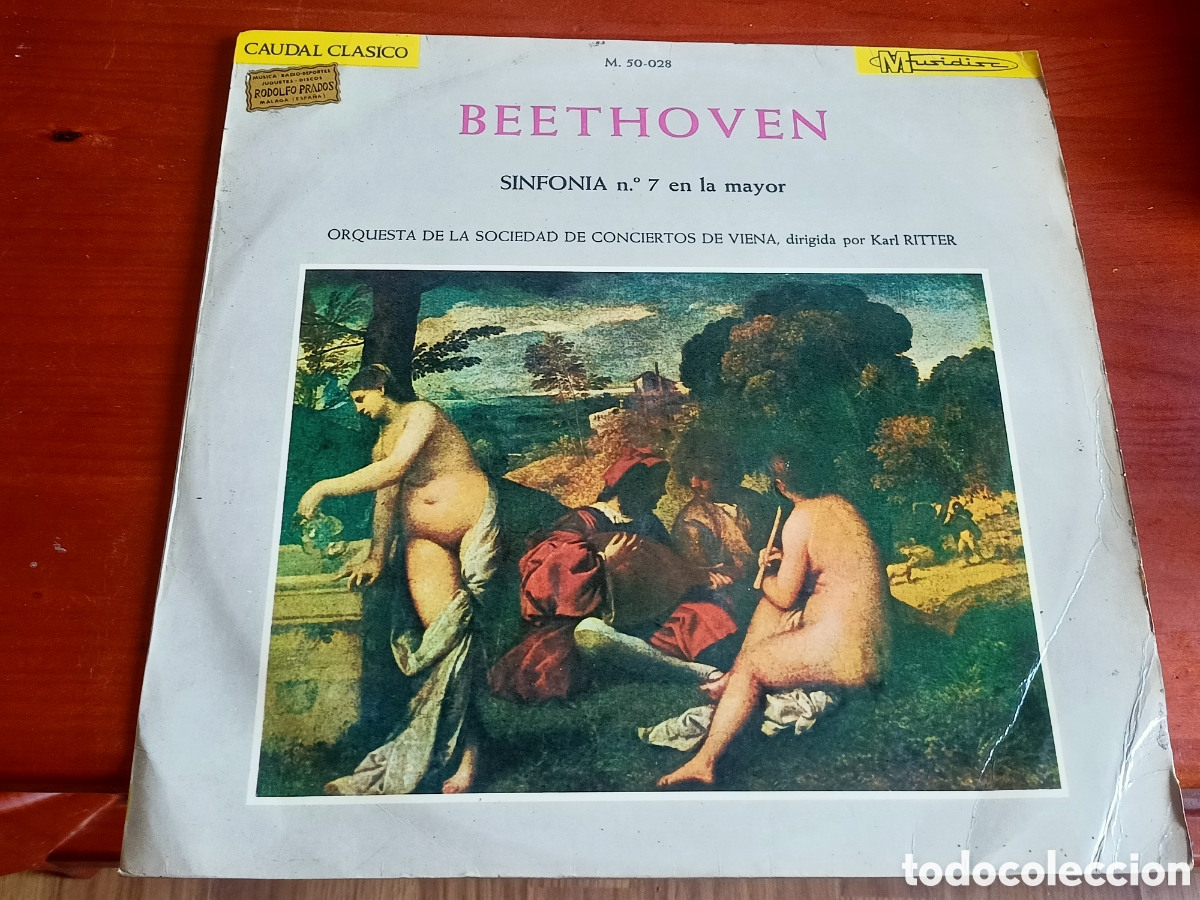 Discos de vinilo: Beethoven Sinfon&iacute;as 5 y 8 - Foto 1