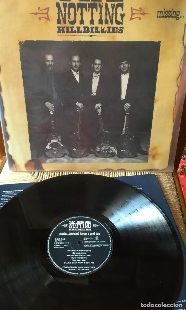 Discos de vinilo: THE NOTTING HILLBILLIES - MISSING...,LP edic 1990 - Foto 1