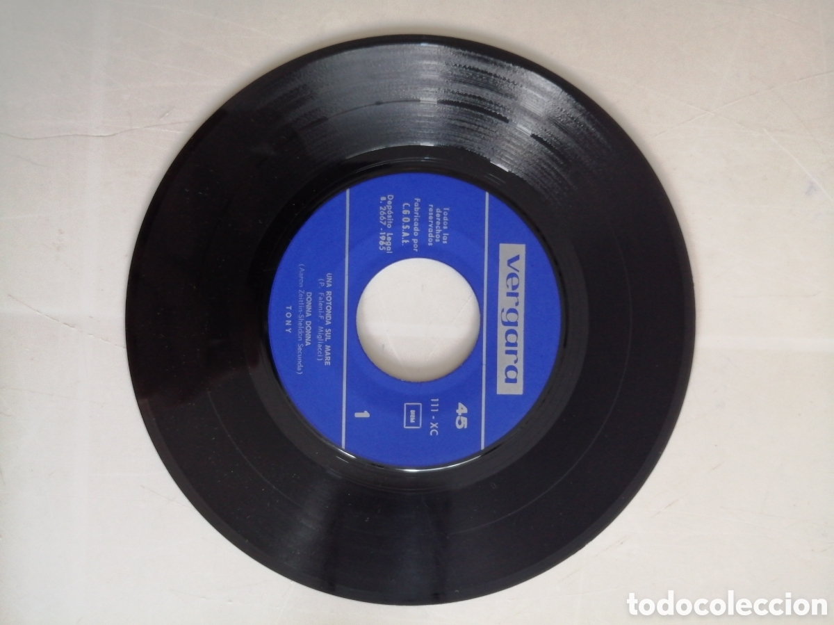 Discos de vinilo: Bailemos la Yenka con Tony. Single - Foto 4