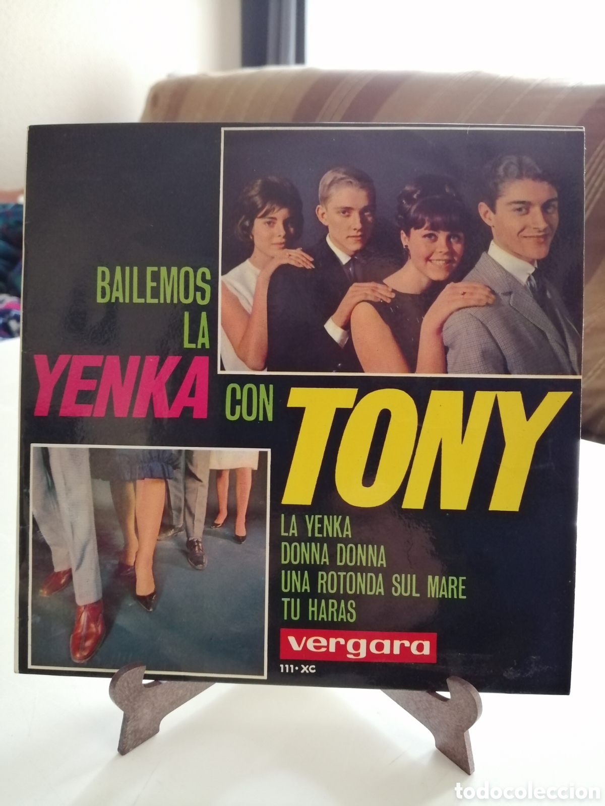 Discos de vinilo: Bailemos la Yenka con Tony. Single - Foto 1
