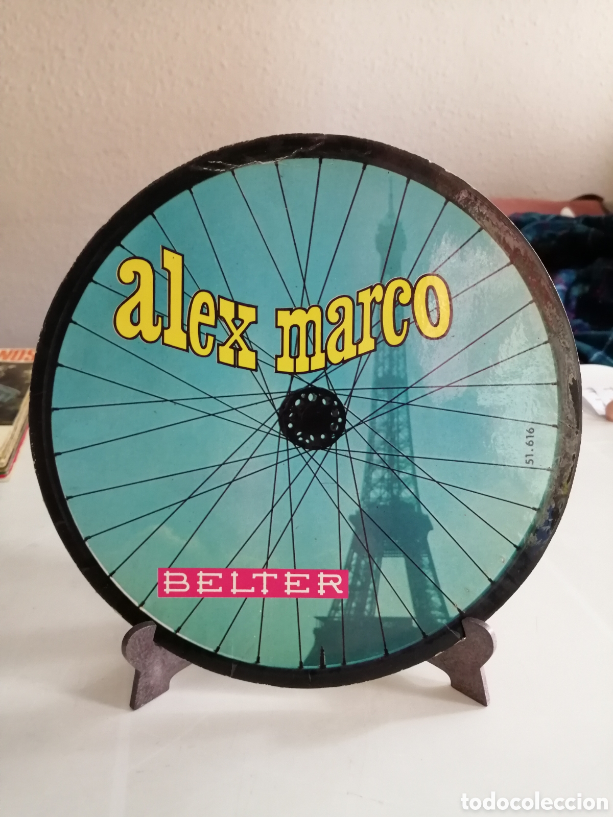 Discos de vinilo: Alex Marco El Bicycle. Single - Foto 1