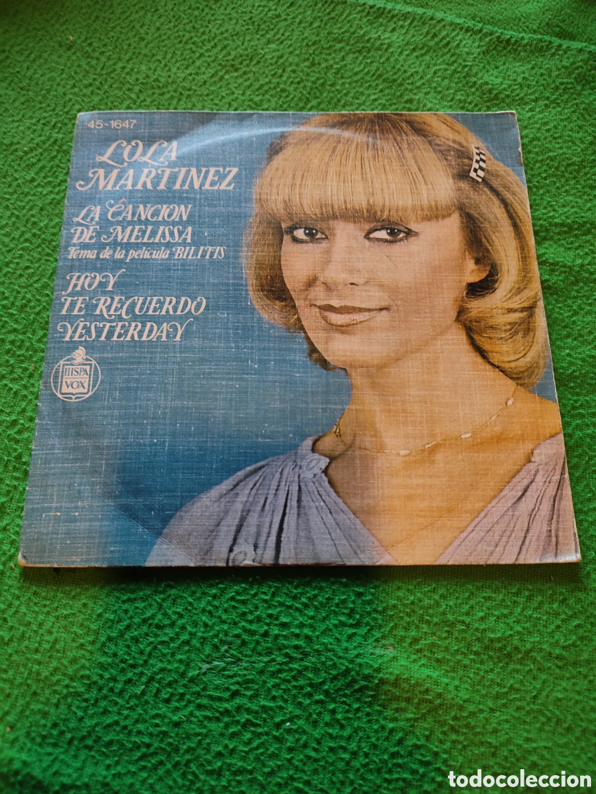 Discos de vinilo: Lola Mart&iacute;nez - La cancion de Melissa - Foto 1
