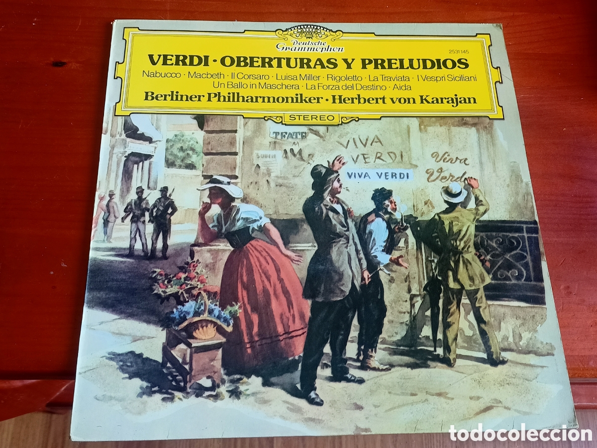 Discos de vinilo: Verdi oberturas y preludios - Foto 1