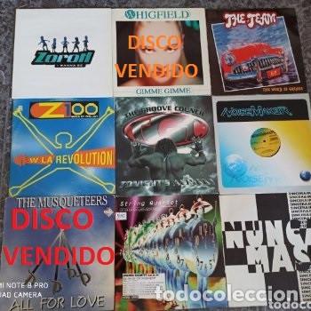 Discos de vinilo: Lote discos Dance (3&euro; /VINILO) (Lote 276) - Foto 1