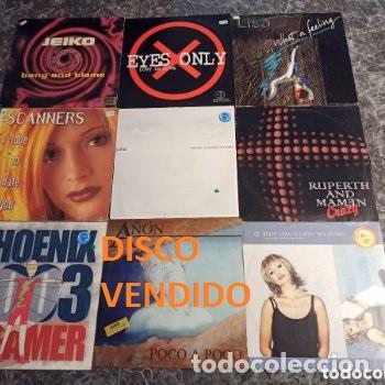 Discos de vinilo: Lote discos Dance (2&euro; /VINILO) (Lote 292) - Foto 1