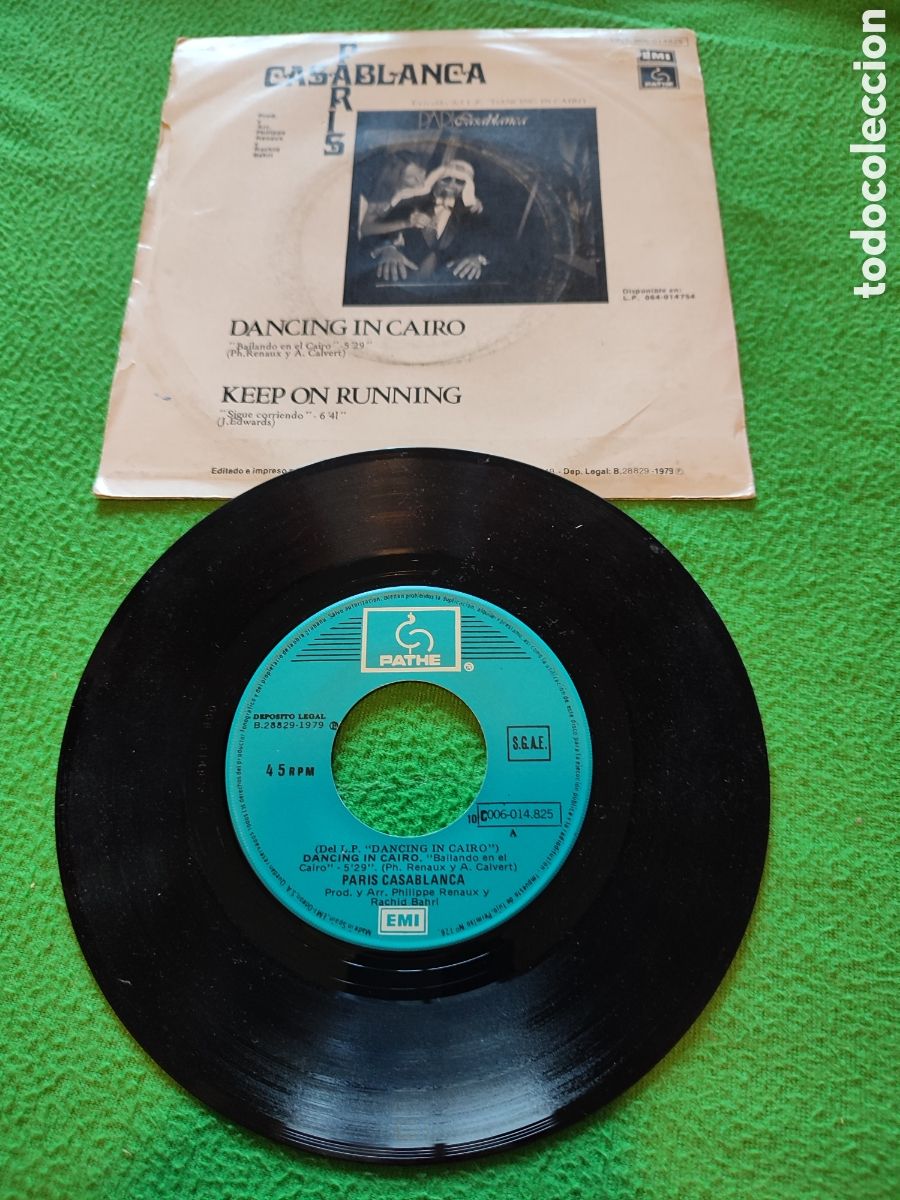Discos de vinilo: Paris Casablanca - Dancing in Cairo - Foto 2