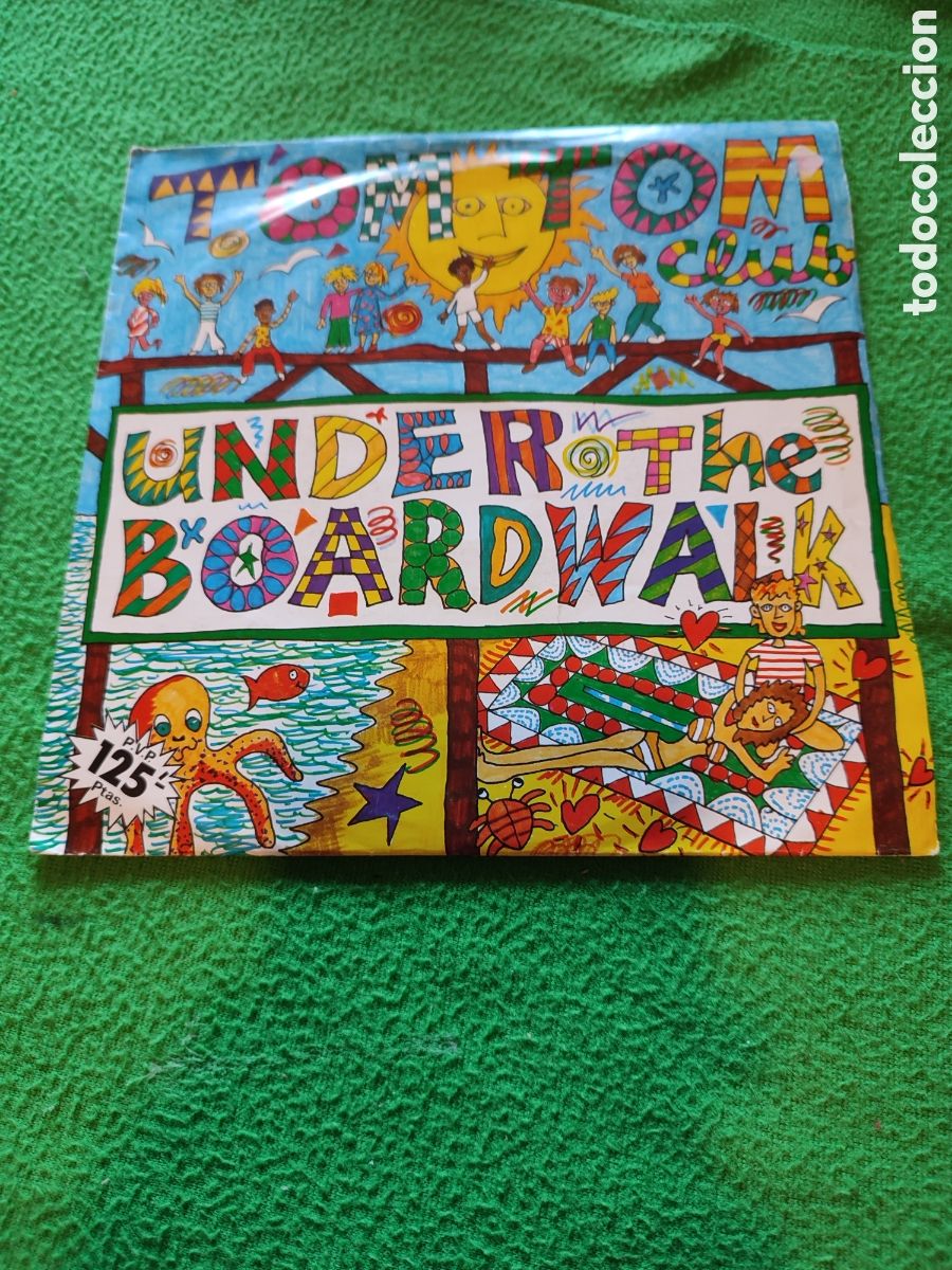 Discos de vinilo: Tom Tom Club - Under the boardwalk - Foto 1