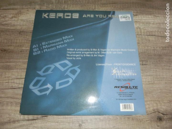 Discos de vinilo: KEROS - ARE YOU READY! - Foto 2