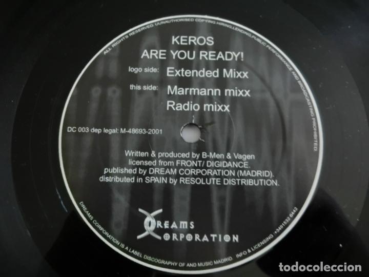 Discos de vinilo: KEROS - ARE YOU READY! - Foto 3