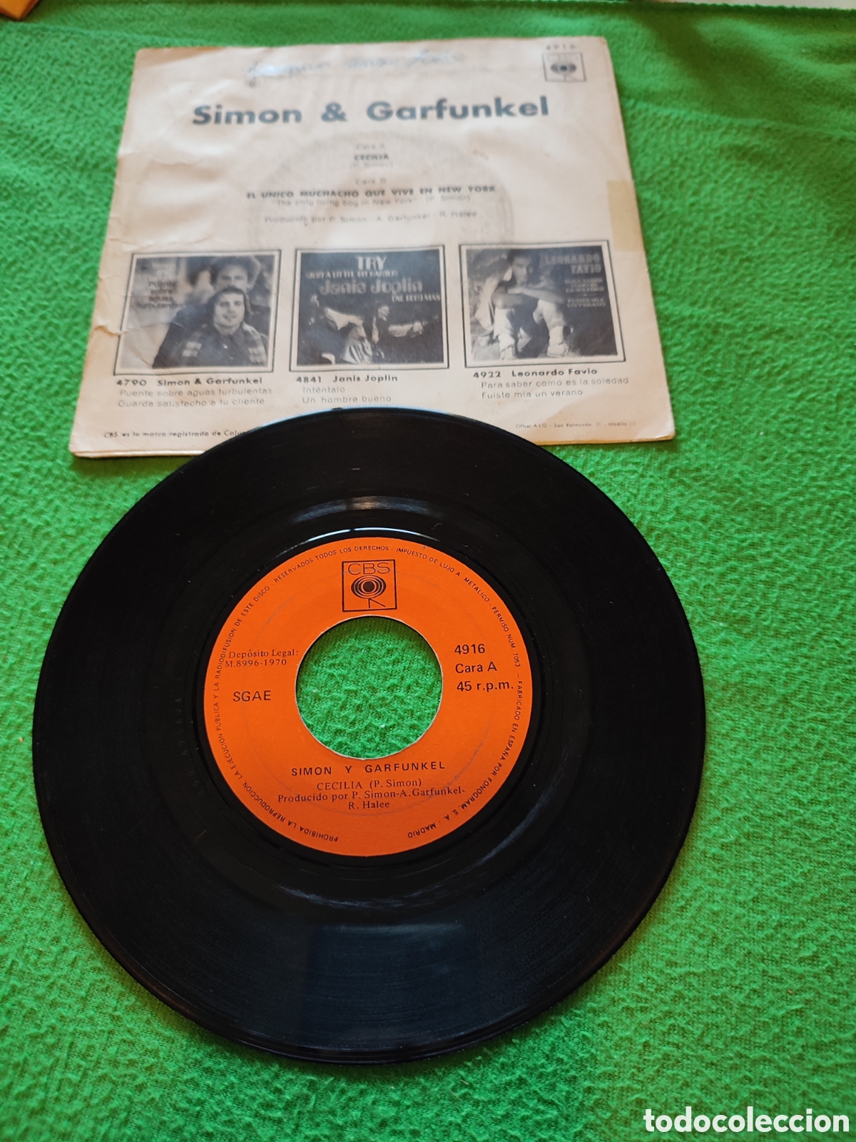 Discos de vinilo: Simon & Garfunkel - Cecilia - Foto 2